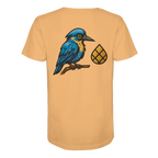 Tannenhäher mit Zirbelnuss + Emblem Stick - Organic Shirt
