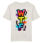 WTF - "Wear The Fair" Print mit besticktem Emblem - Organic Shirt