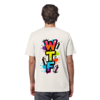WTF - "Wear The Fair" Print mit besticktem Emblem - Organic Shirt