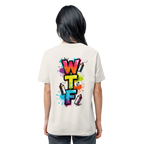 WTF - "Wear The Fair" Print mit besticktem Emblem - Organic Shirt