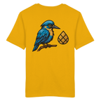 Tannenhäher mit Zirbelnuss + Emblem Stick - Organic Shirt