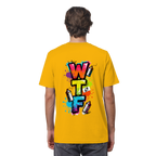 WTF - "Wear The Fair" Print mit besticktem Emblem - Organic Shirt