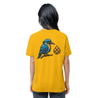 Tannenhäher mit Zirbelnuss + Emblem Stick - Organic Shirt