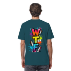 WTF - "Wear The Fair" Print mit besticktem Emblem - Organic Shirt