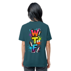 WTF - "Wear The Fair" Print mit besticktem Emblem - Organic Shirt