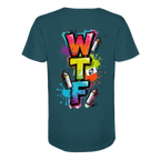 WTF - "Wear The Fair" Print mit besticktem Emblem - Organic Shirt