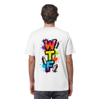 WTF - "Wear The Fair" Print mit besticktem Emblem - Organic Shirt
