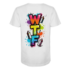 WTF - "Wear The Fair" Print mit besticktem Emblem - Organic Shirt