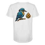 Tannenhäher mit Zirbelnuss + Emblem Stick - Organic Shirt