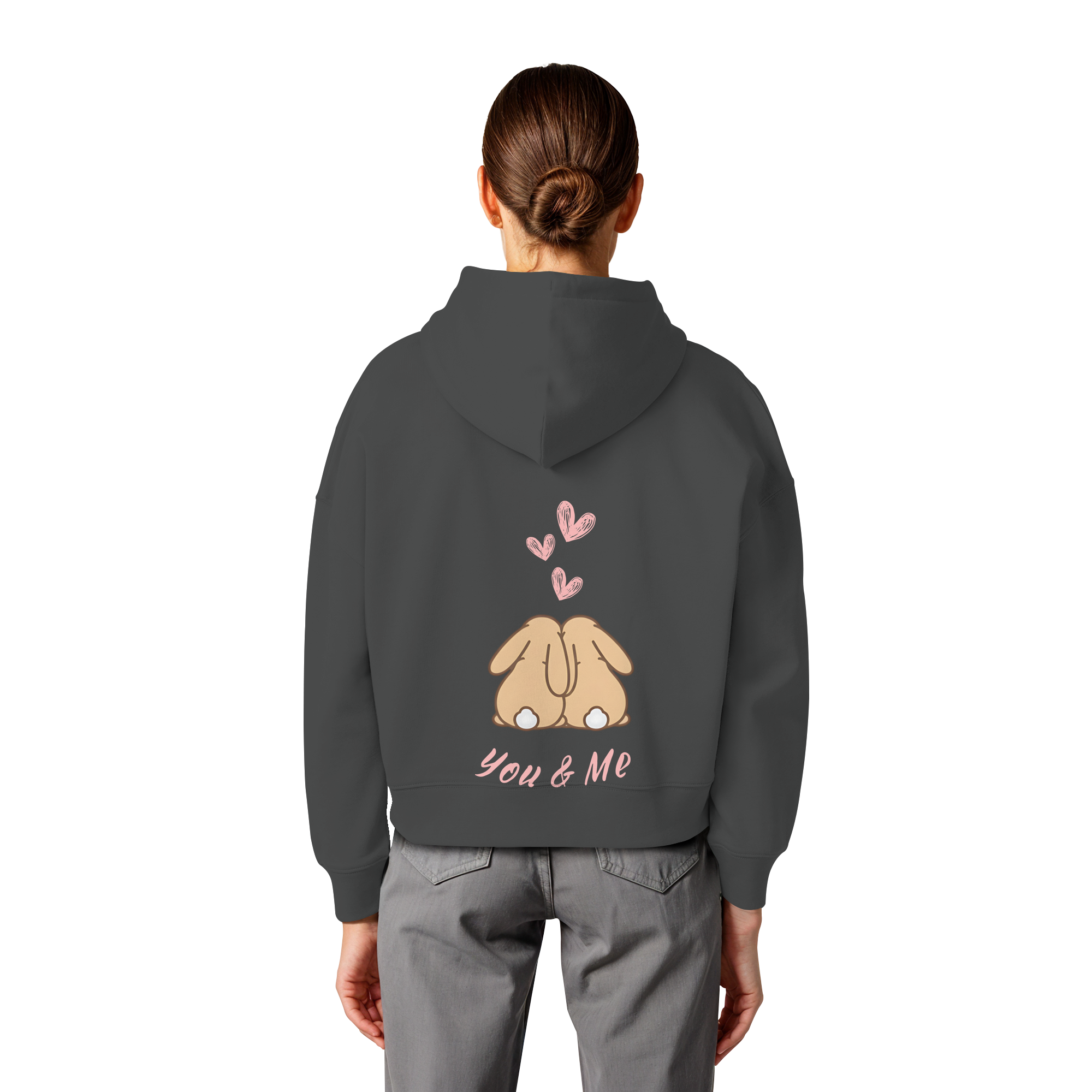 YOU&ME - Womens Organic Boxcut Hoodie