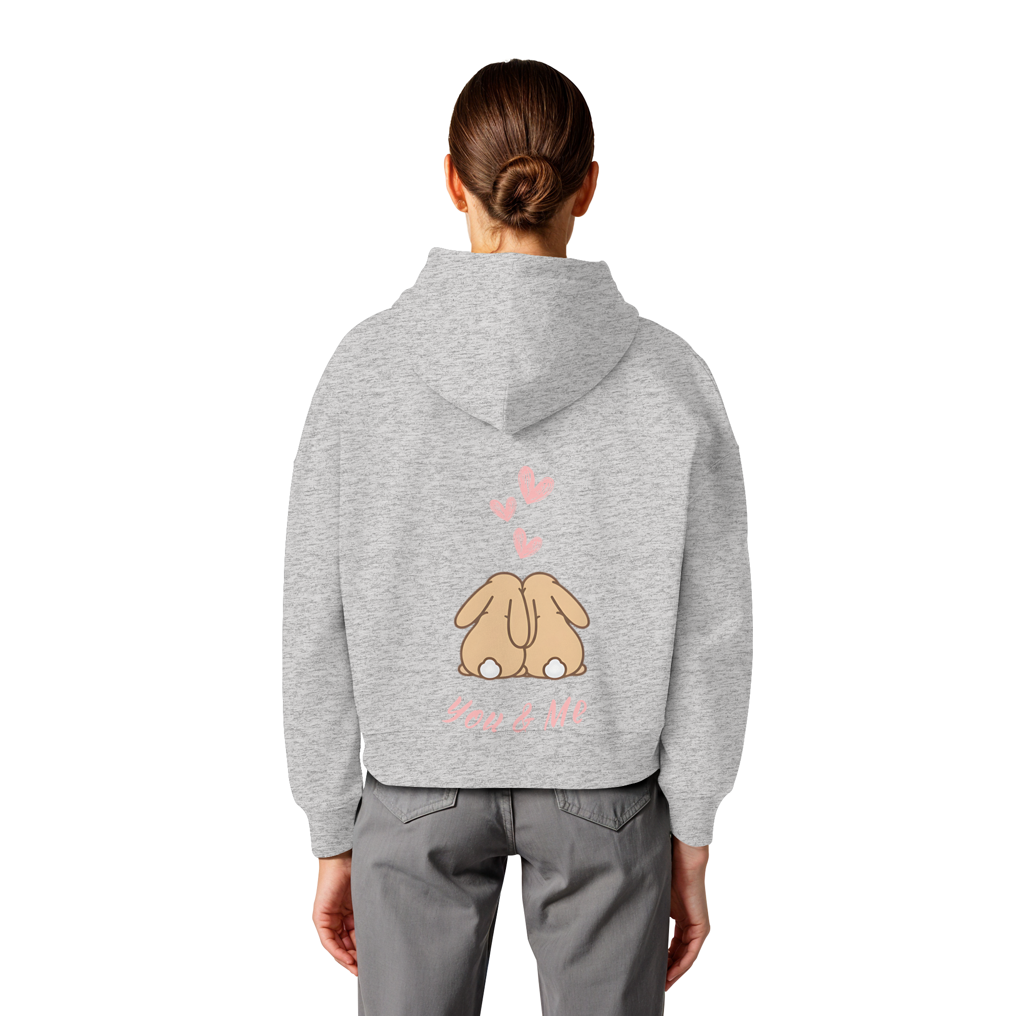 YOU&ME - Womens Organic Boxcut Hoodie