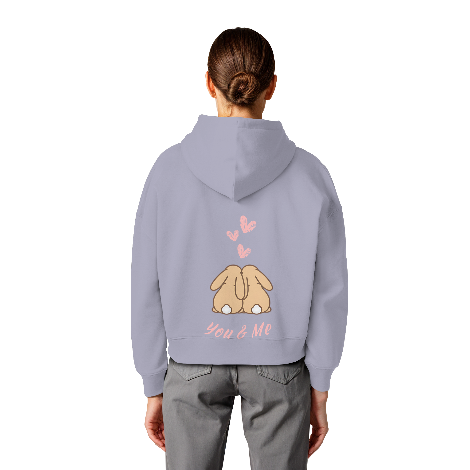 YOU&ME - Womens Organic Boxcut Hoodie