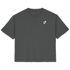 WTF - "Wear The Fair" Print mit besticktem Emblem - Ladies Organic Shirt