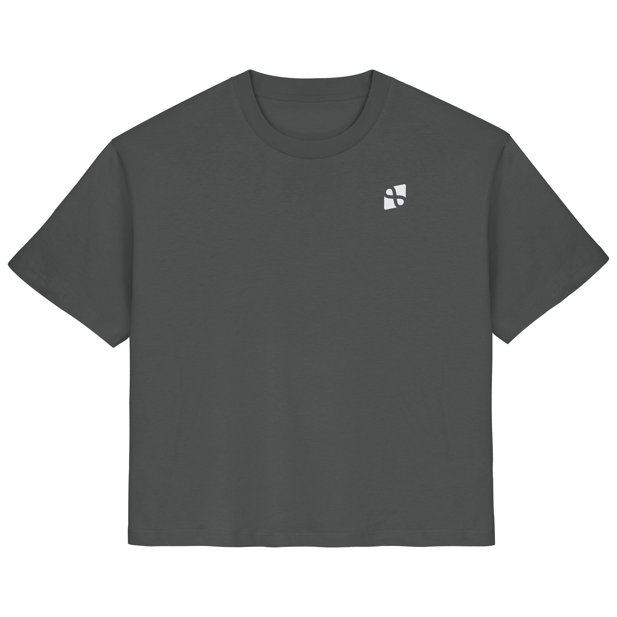 WTF - "Wear The Fair" Print mit besticktem Emblem - Ladies Organic Shirt