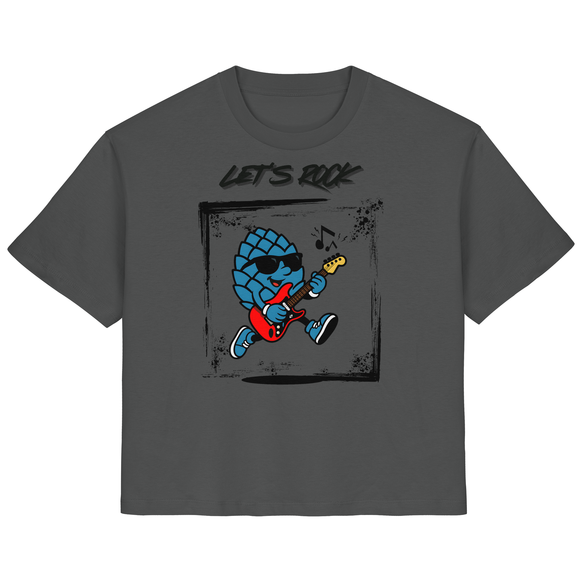 Lets Rock Zirbi - Ladies Organic Shirt