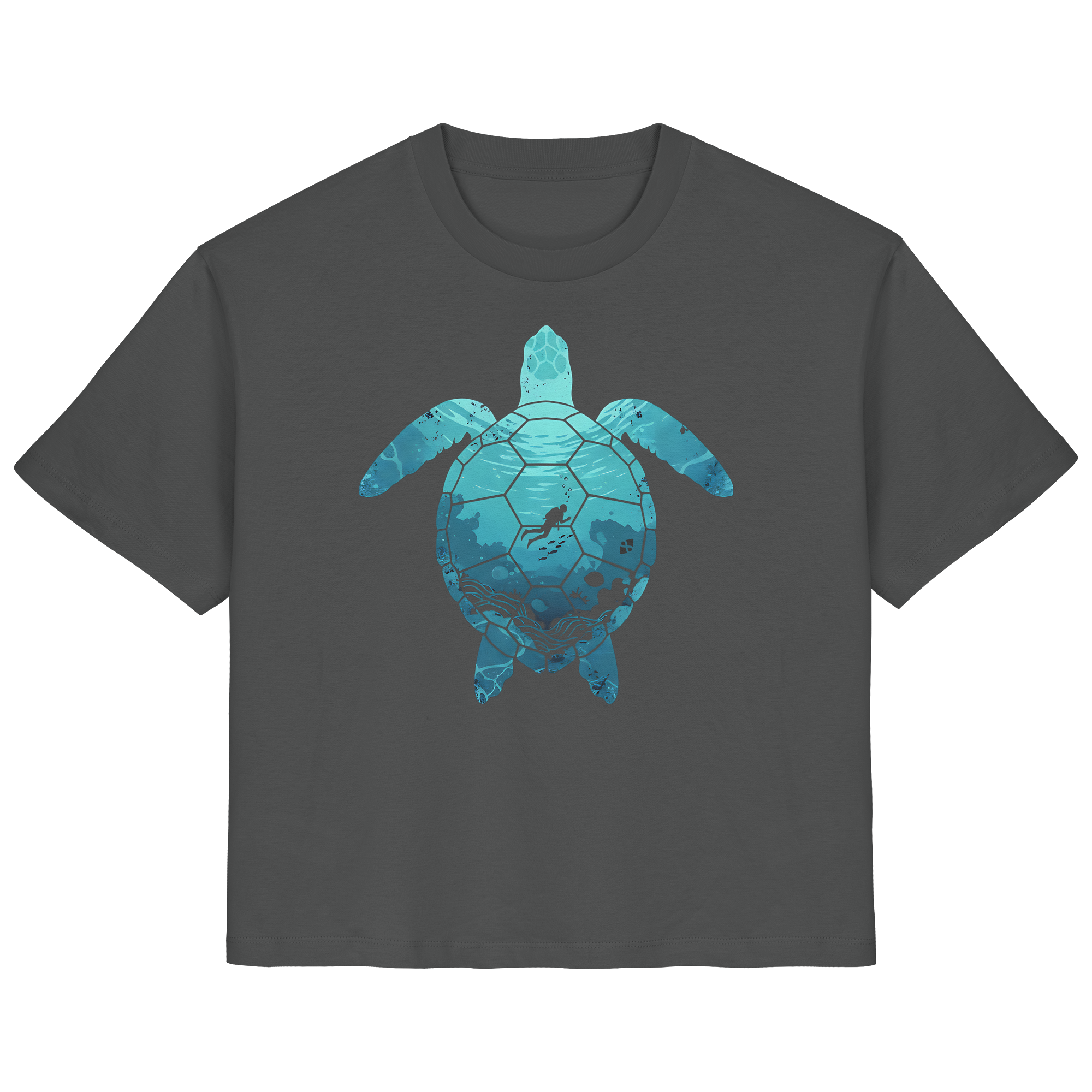 Deep Sea Turtle - Ladies Organic Shirt