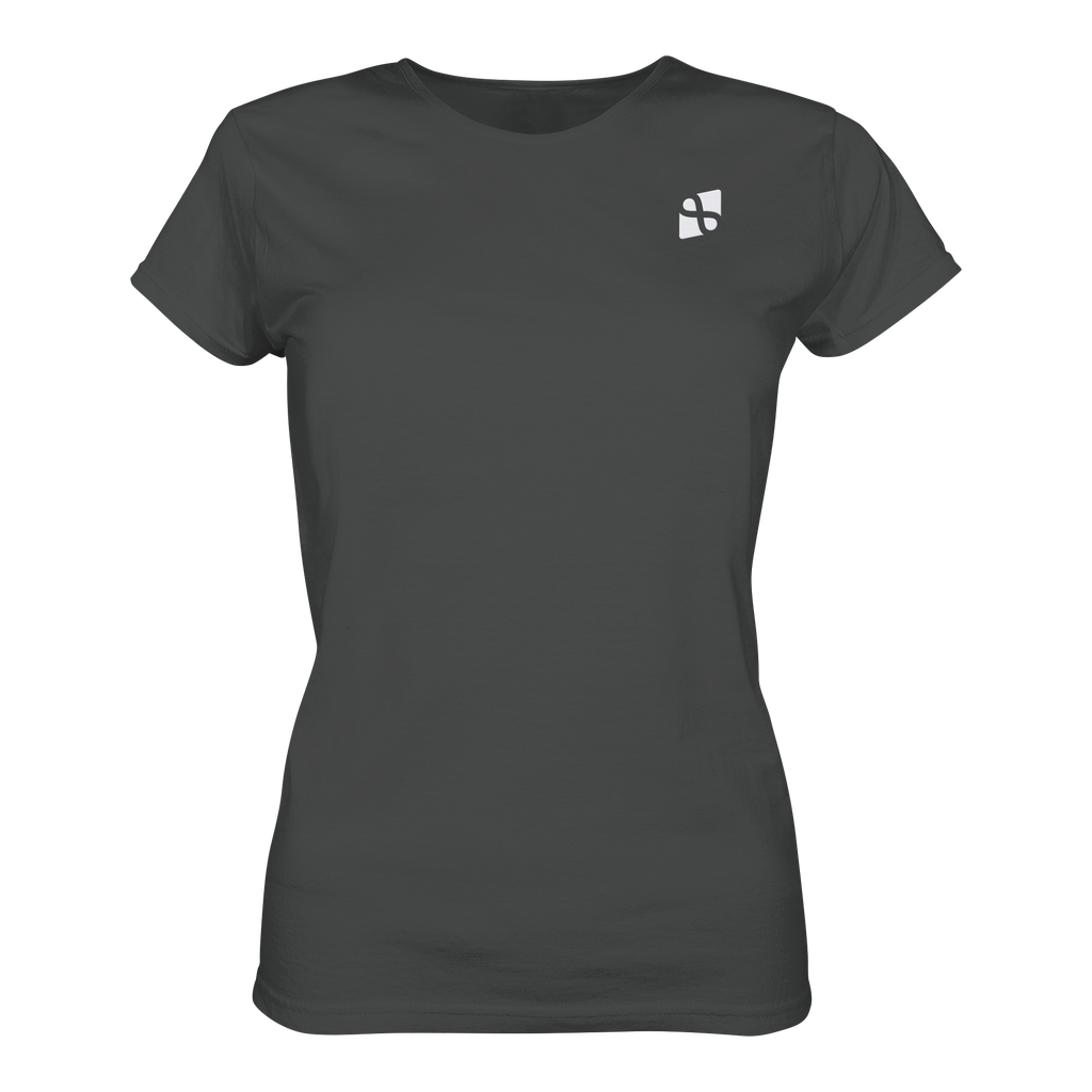 WTF - "Wear The Fair" Print mit besticktem Emblem - Ladies Organic Shirt