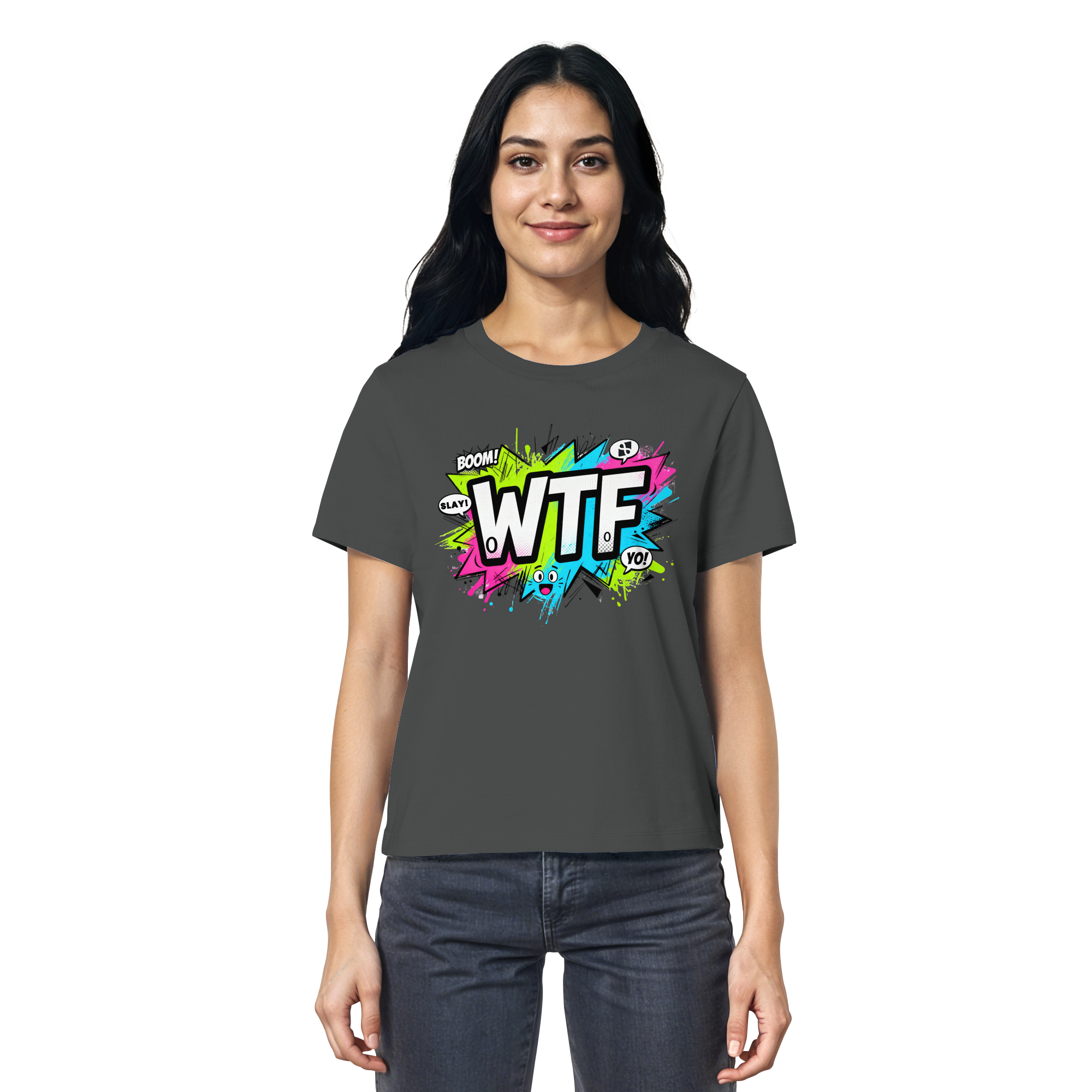 WTF - "Wear The Fair Print" - Ladies Organic Shirt