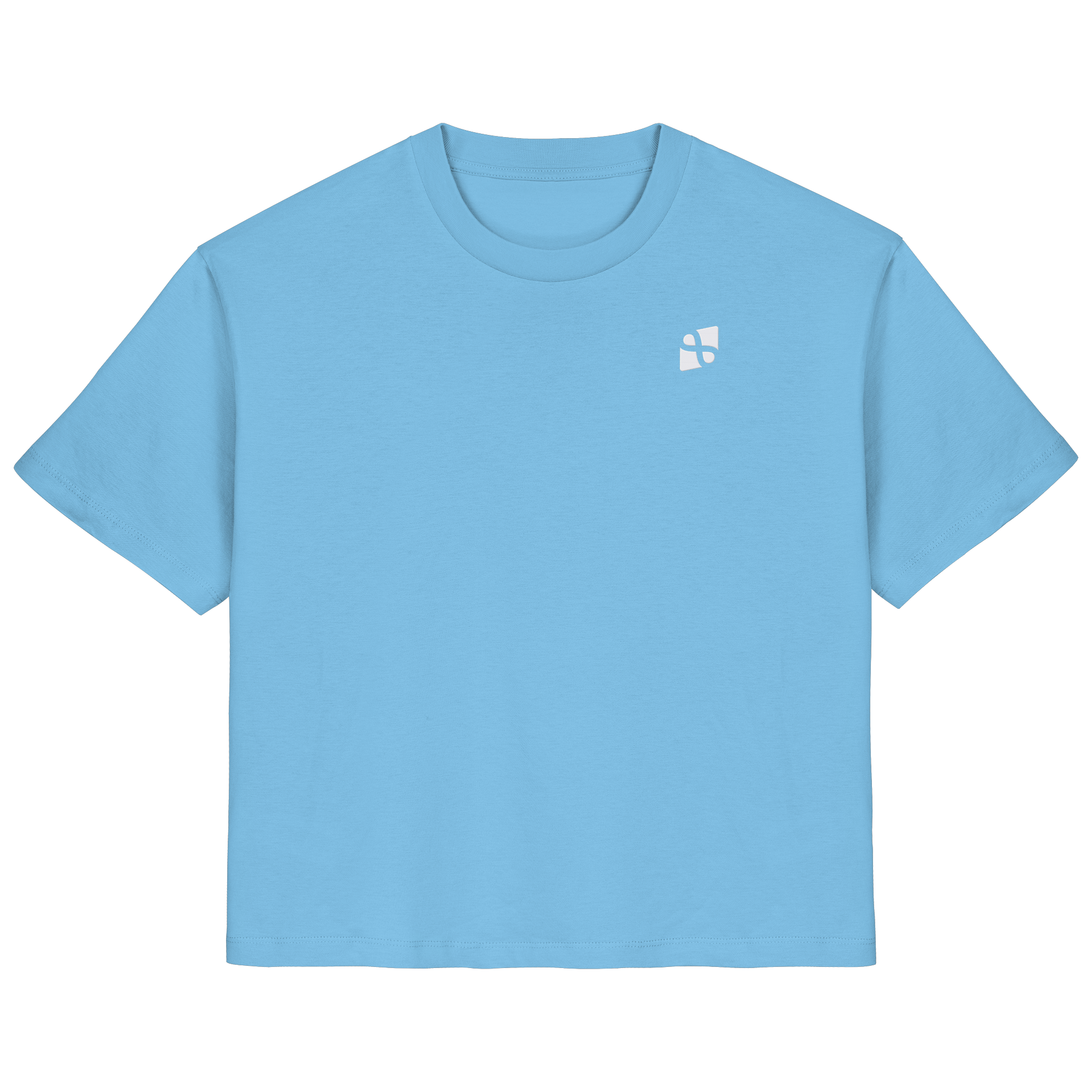 WTF - "Wear The Fair" Print mit besticktem Emblem - Ladies Organic Shirt