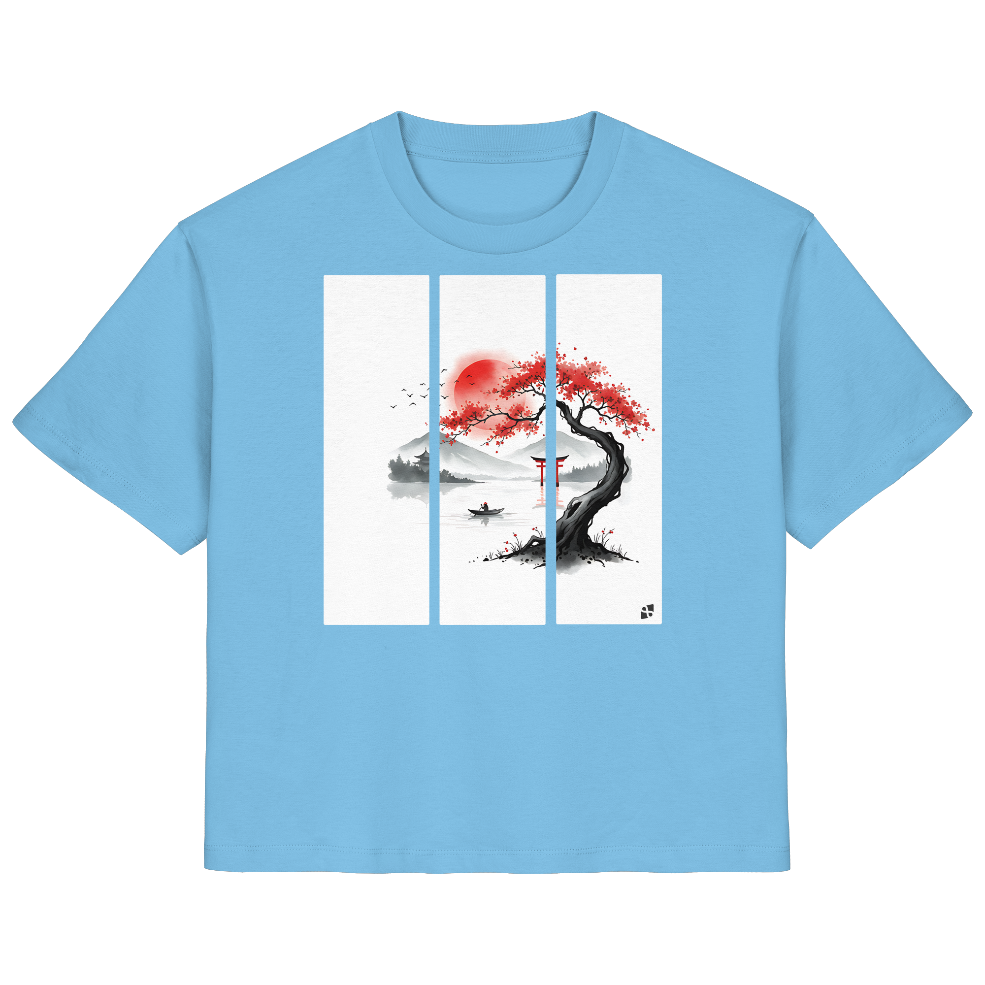 Kirschblüten Vibes - Ladies Organic Shirt