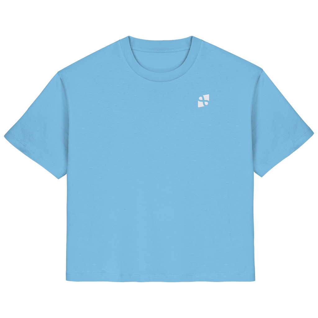 Tannenhäher mit Zirbelnuss + Emblem Stick - Ladies Organic Shirt