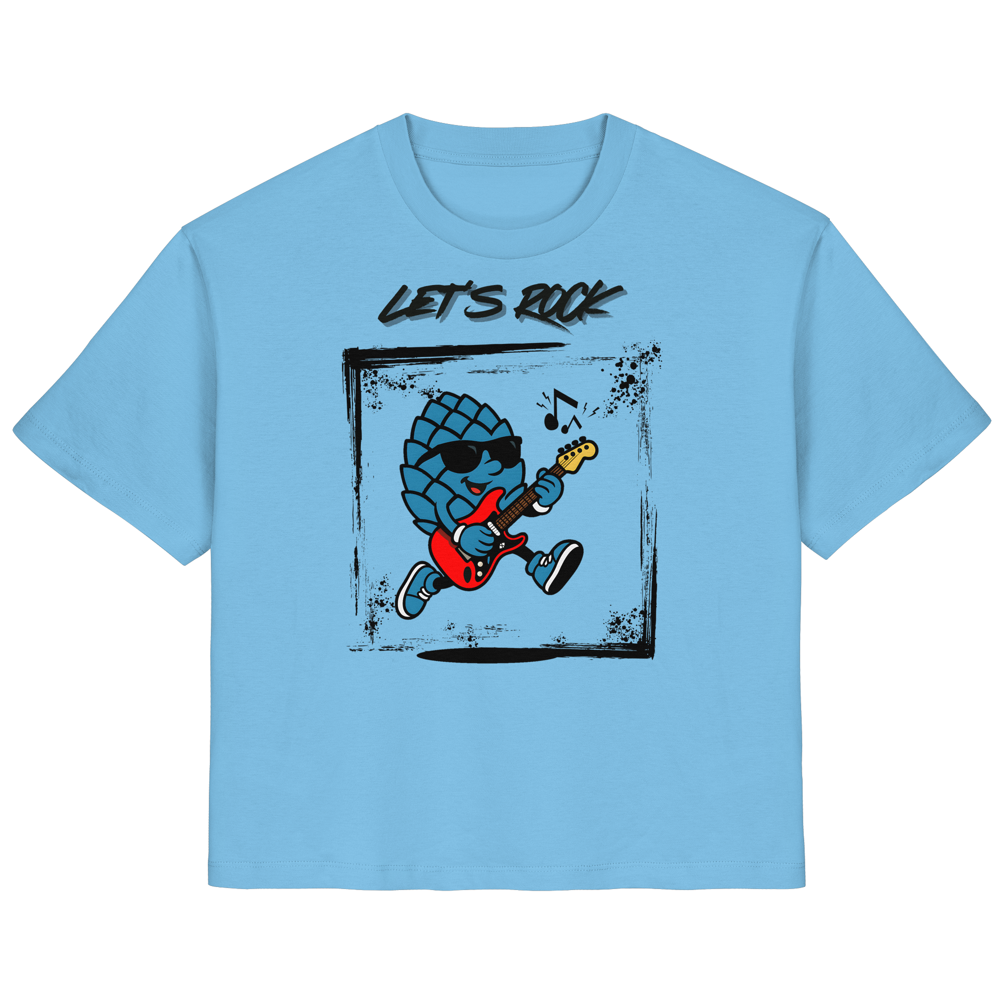 Lets Rock Zirbi - Ladies Organic Shirt