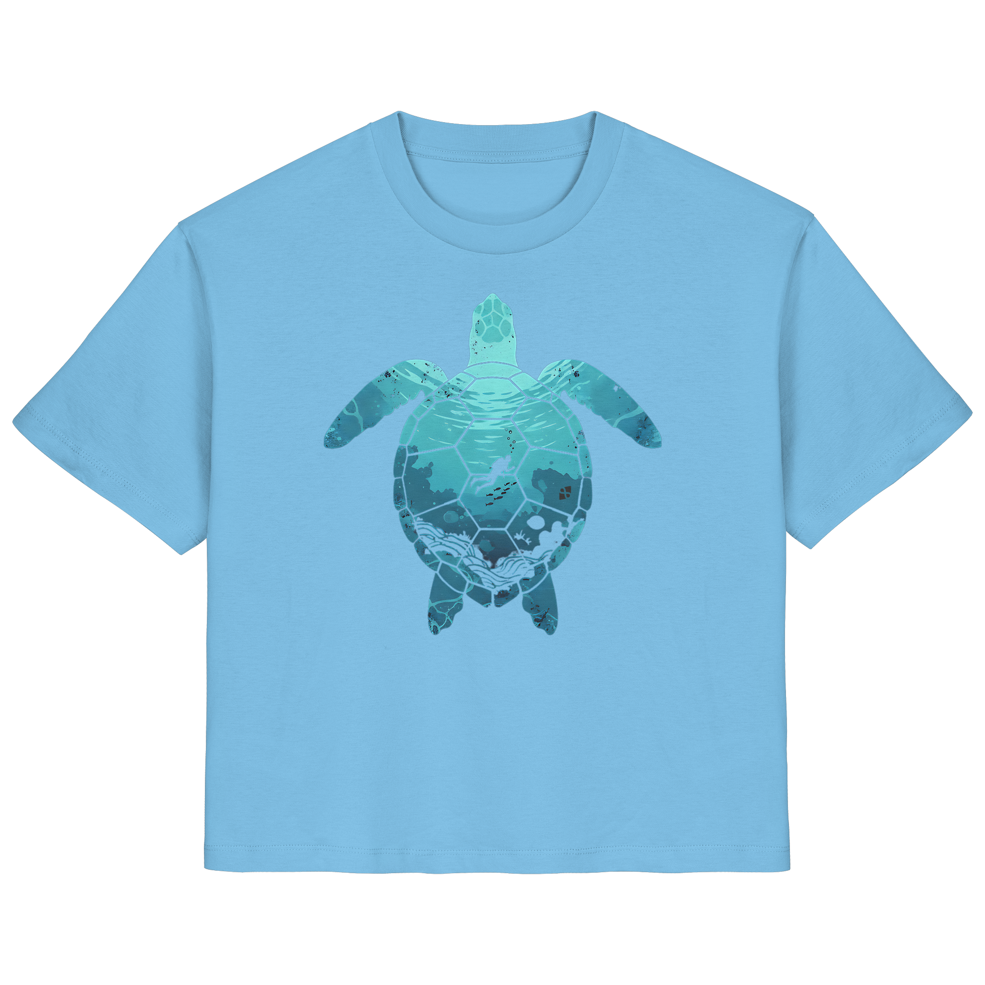 Deep Sea Turtle Ladies Shirt