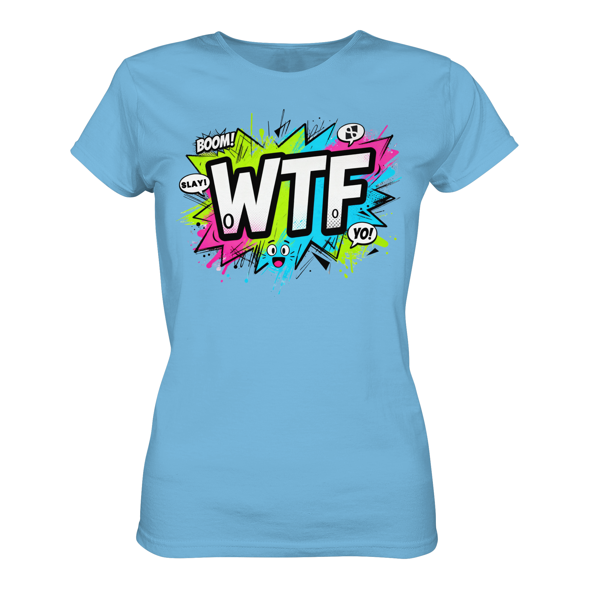 WTF - "Wear The Fair Print" - Ladies Organic Shirt