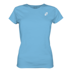 Tannenhäher mit Zirbelnuss + Emblem Stick - Ladies Organic Shirt