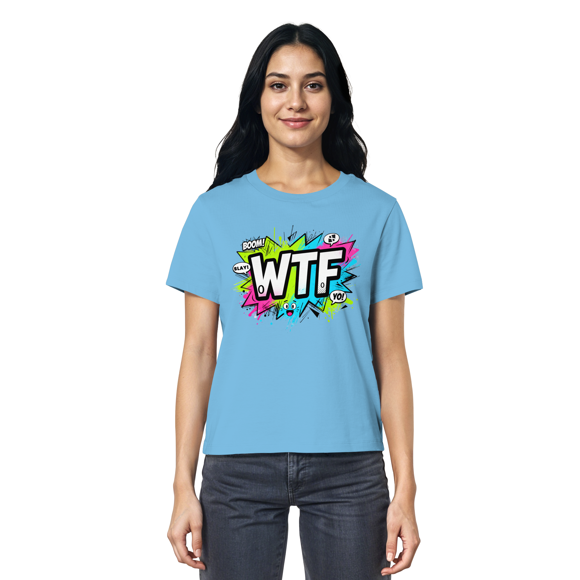 WTF - "Wear The Fair Print" - Ladies Organic Shirt