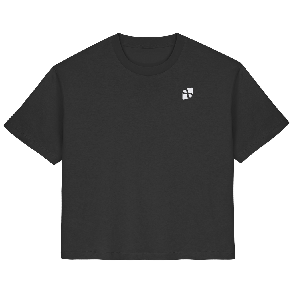 WTF - "Wear The Fair" Print mit besticktem Emblem - Ladies Organic Shirt