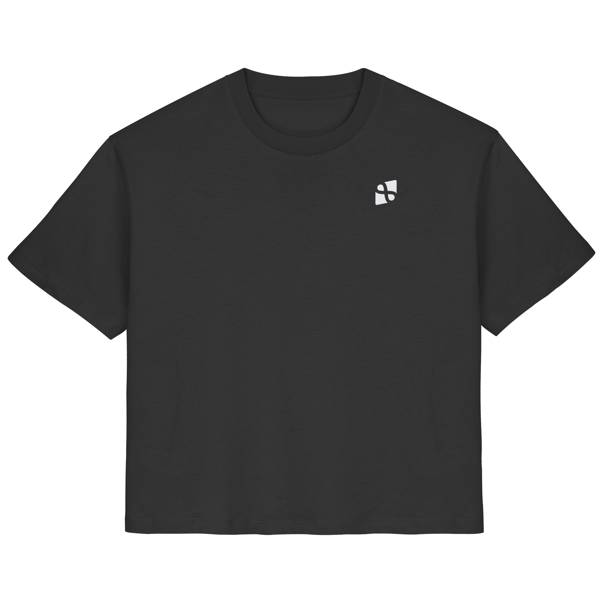WTF - "Wear The Fair" Print mit besticktem Emblem - Ladies Organic Shirt