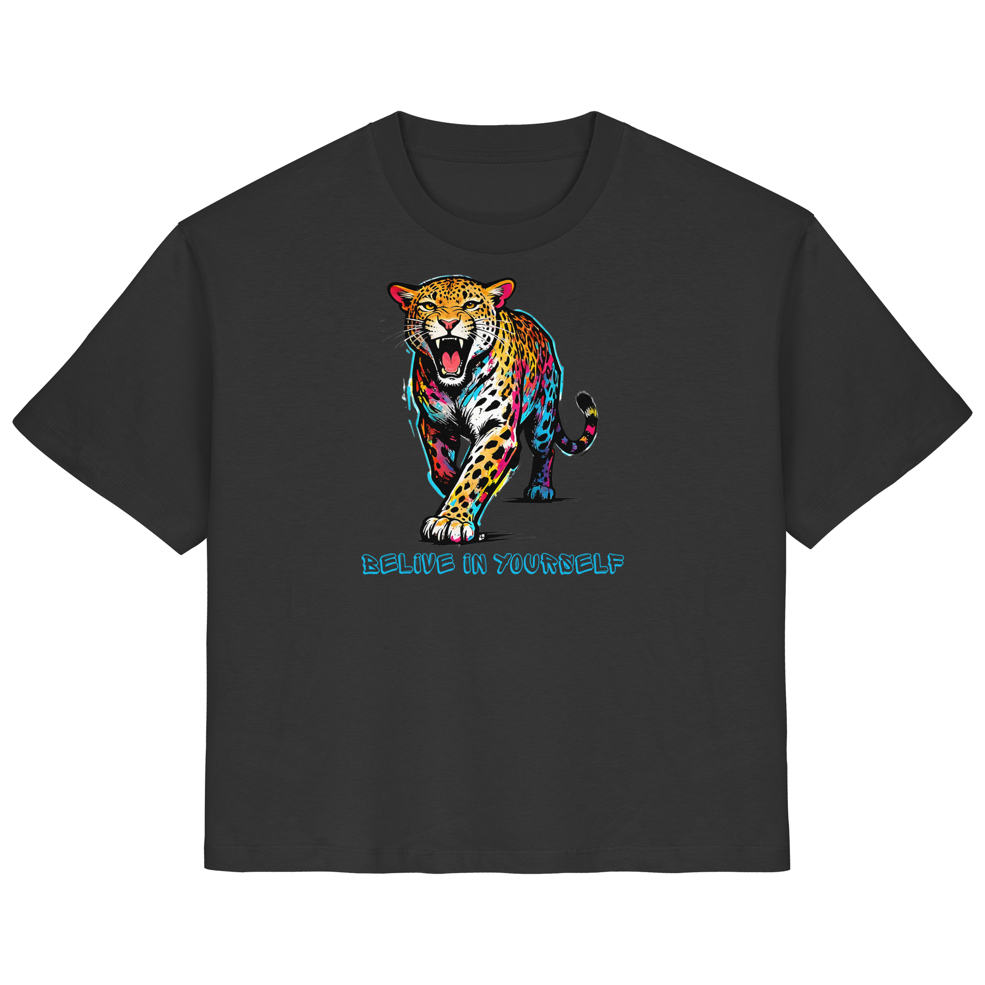 BIY Leopard - Ladies Organic Shirt