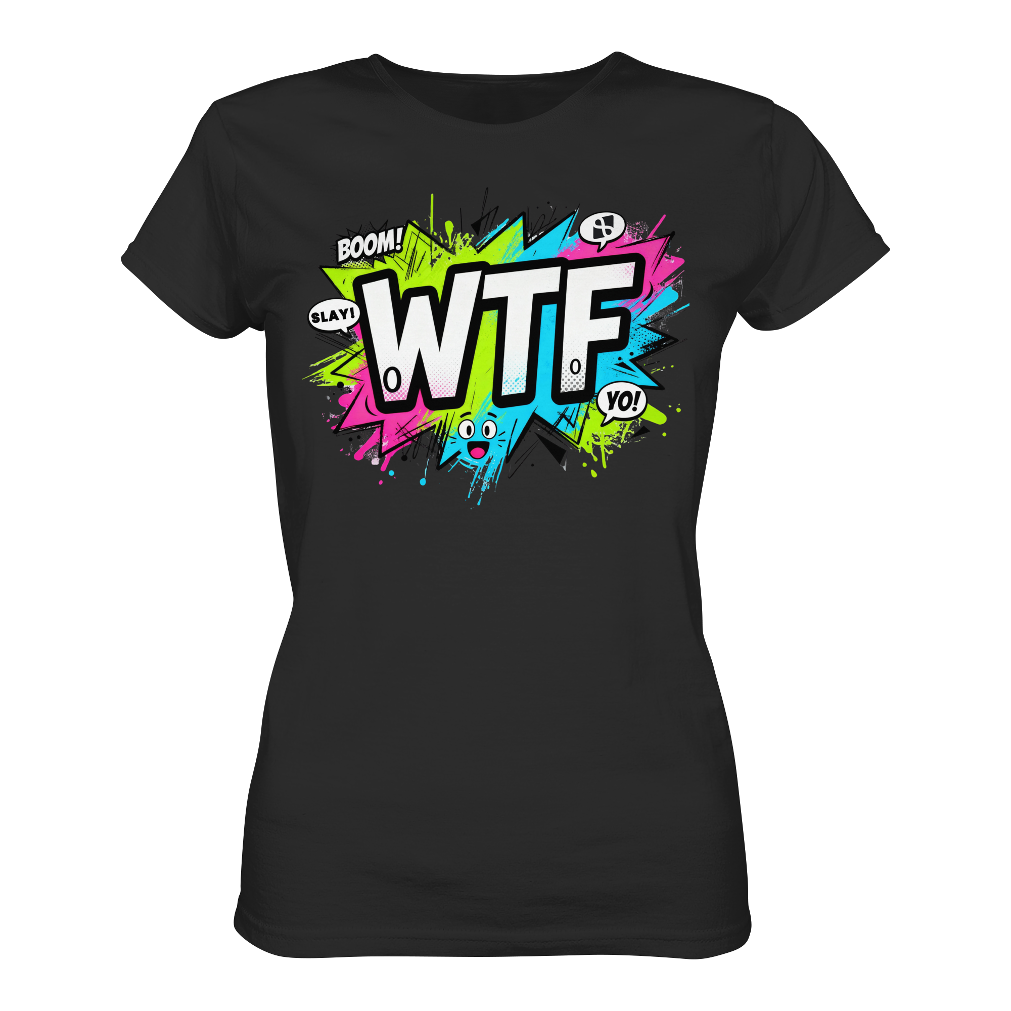 WTF - "Wear The Fair Print" - Ladies Organic Shirt