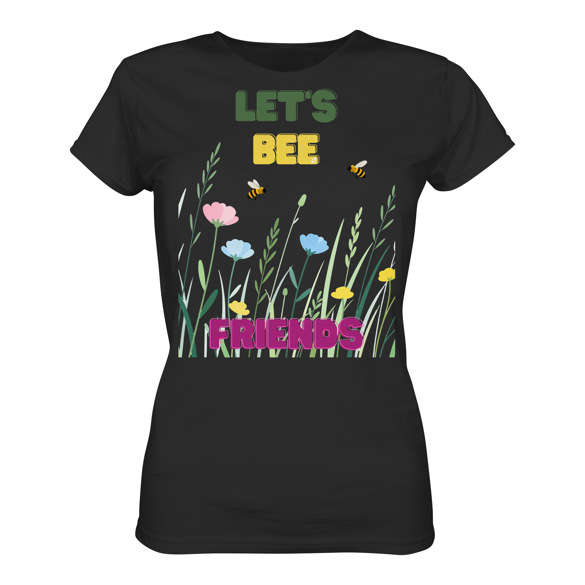 Let's BEE Friends - Ladies Organic Shirt