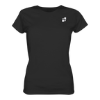 WTF - "Wear The Fair" Print mit besticktem Emblem - Ladies Organic Shirt