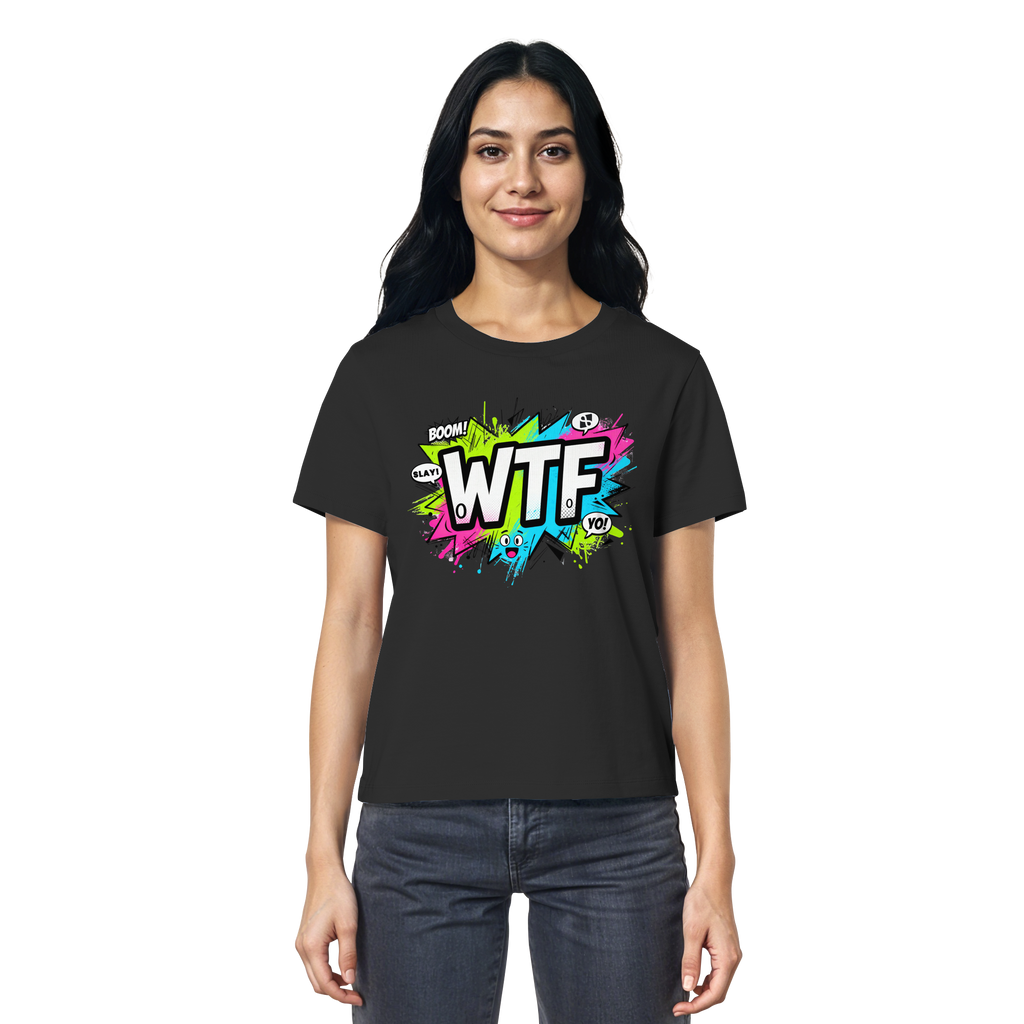 WTF - "Wear The Fair Print" - Ladies Organic Shirt