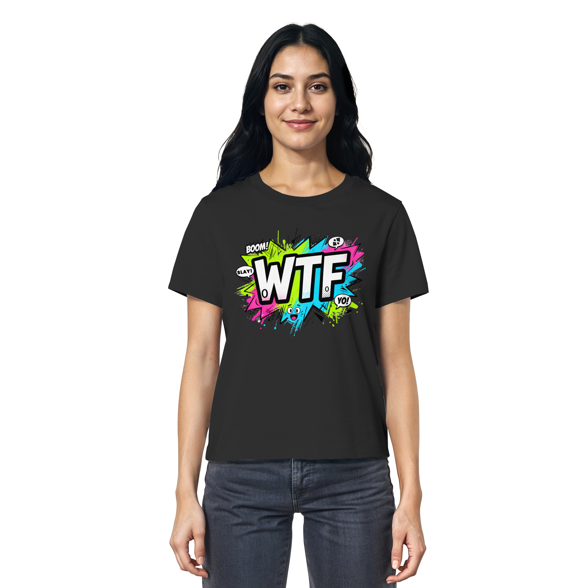 WTF - "Wear The Fair Print" - Ladies Organic Shirt
