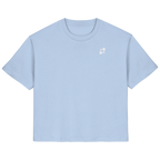 WTF - "Wear The Fair" Print mit besticktem Emblem - Ladies Organic Shirt