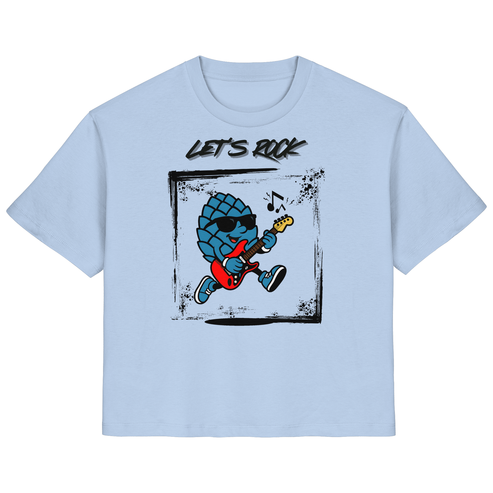 Lets Rock Zirbi - Ladies Organic Shirt