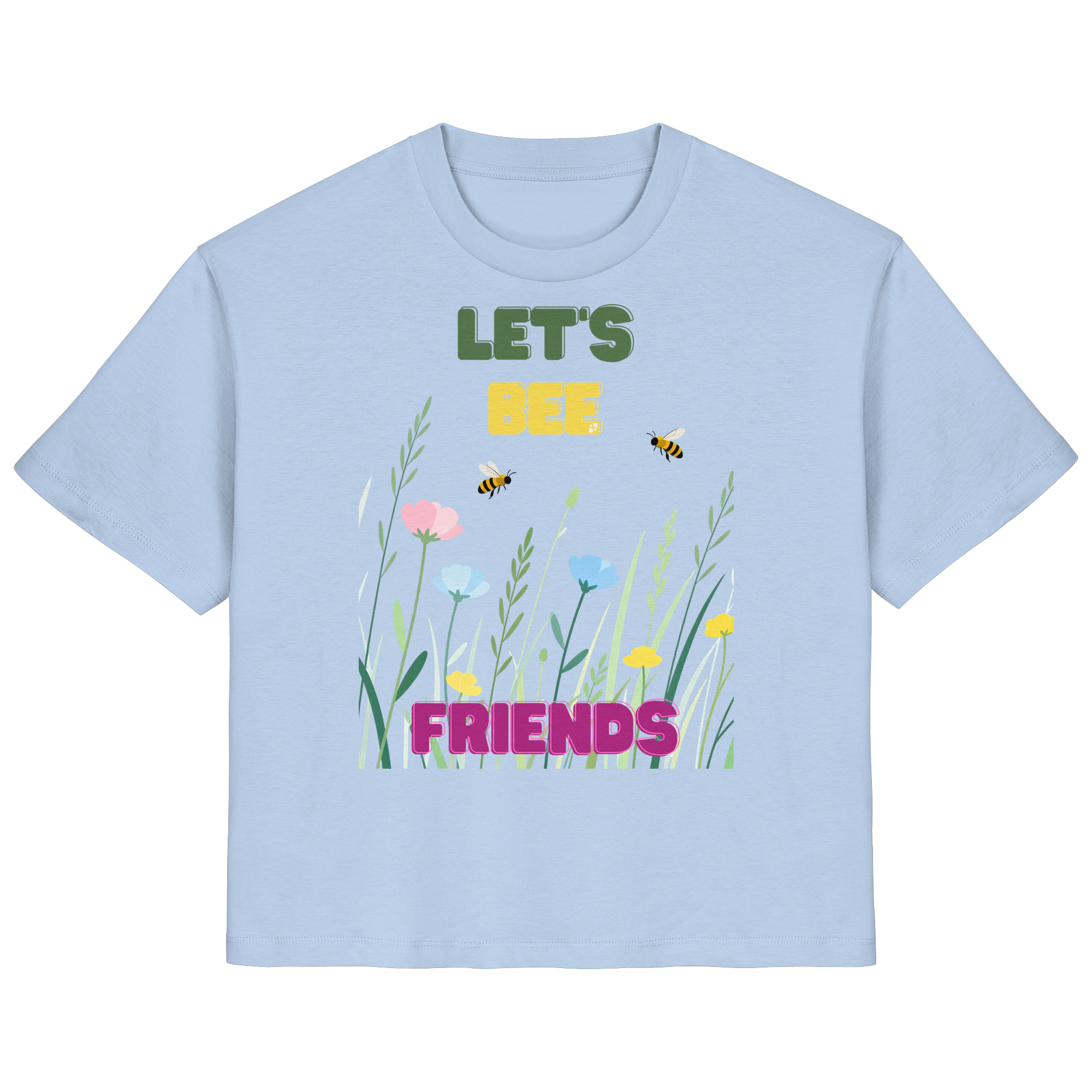 Let's BEE Friends - Ladies Organic Shirt