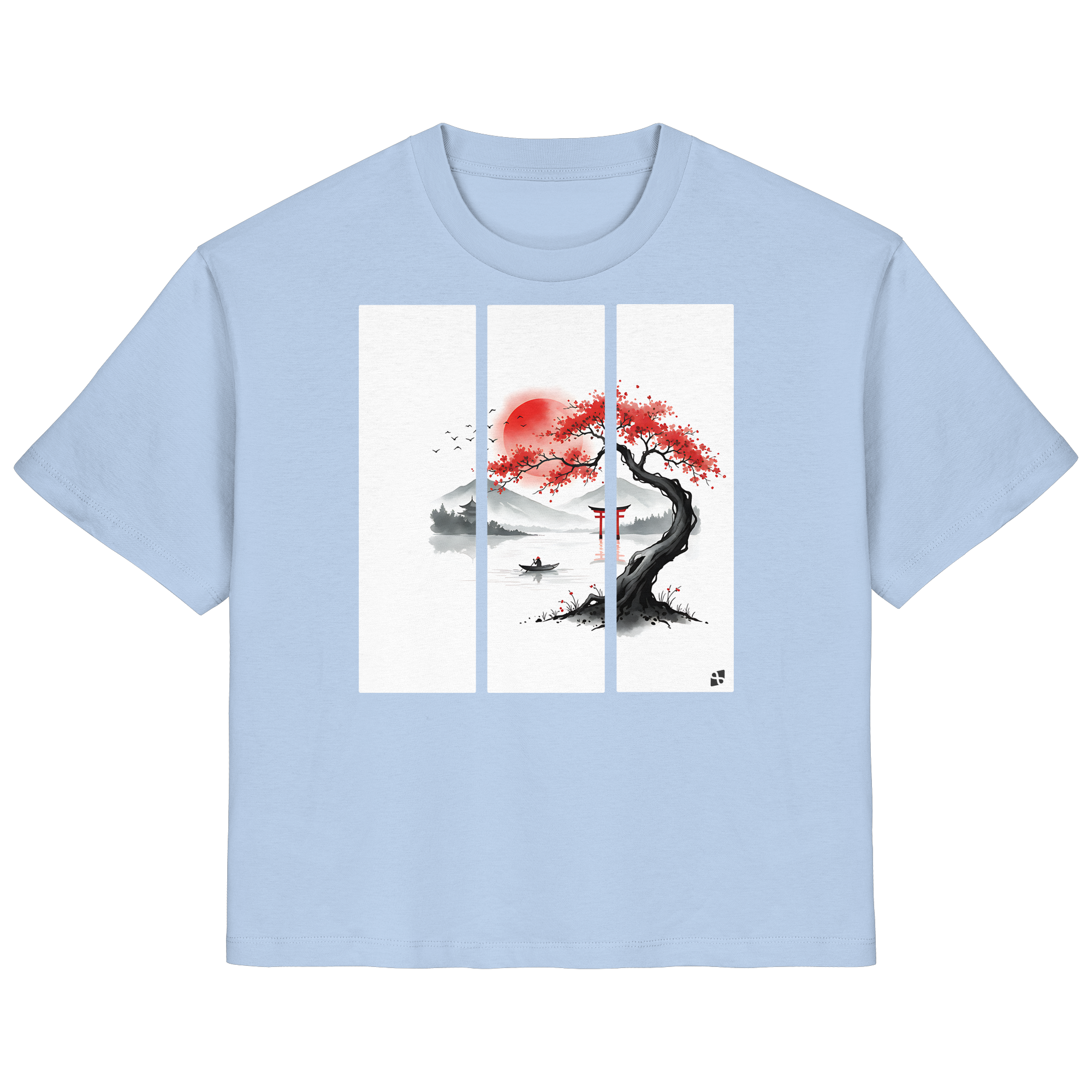 Kirschblüten Vibes - Ladies Organic Shirt