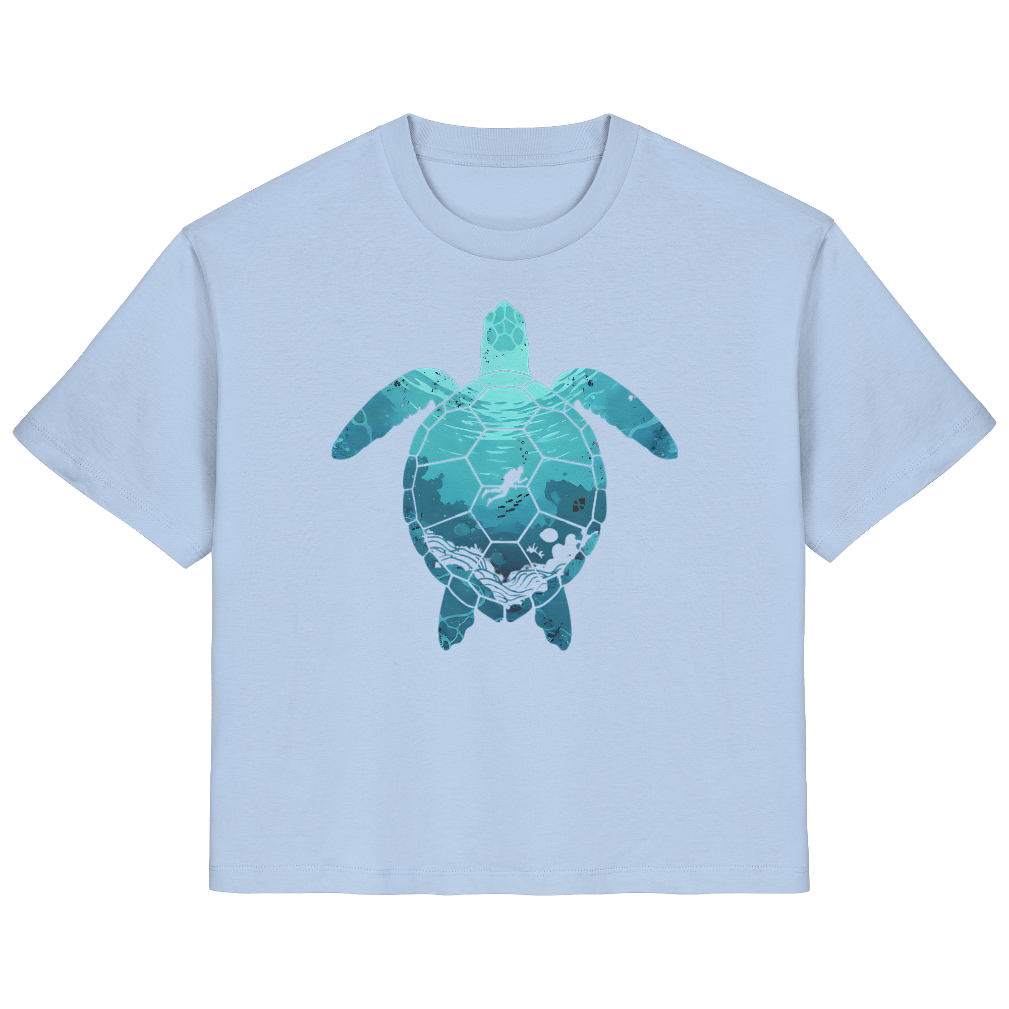 Deep Sea Turtle Ladies Shirt