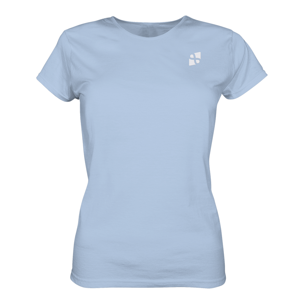 Tannenhäher mit Zirbelnuss + Emblem Stick - Ladies Organic Shirt