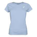 Tannenhäher mit Zirbelnuss + Emblem Stick - Ladies Organic Shirt