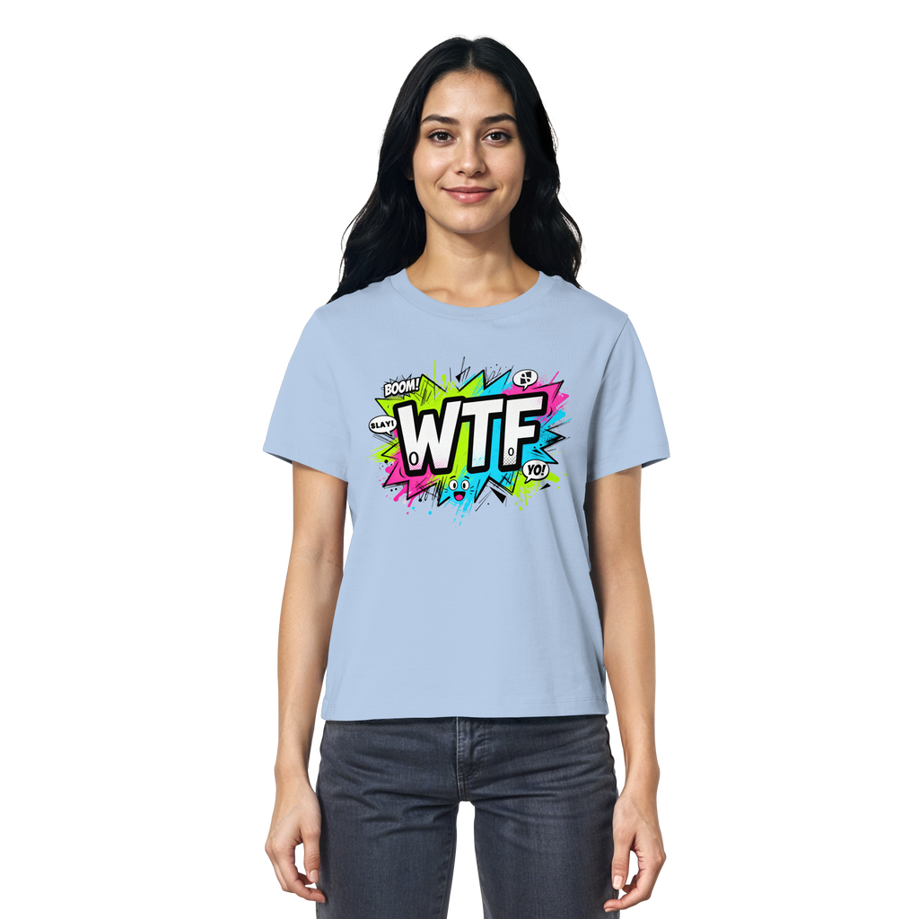 WTF - "Wear The Fair Print" - Ladies Organic Shirt