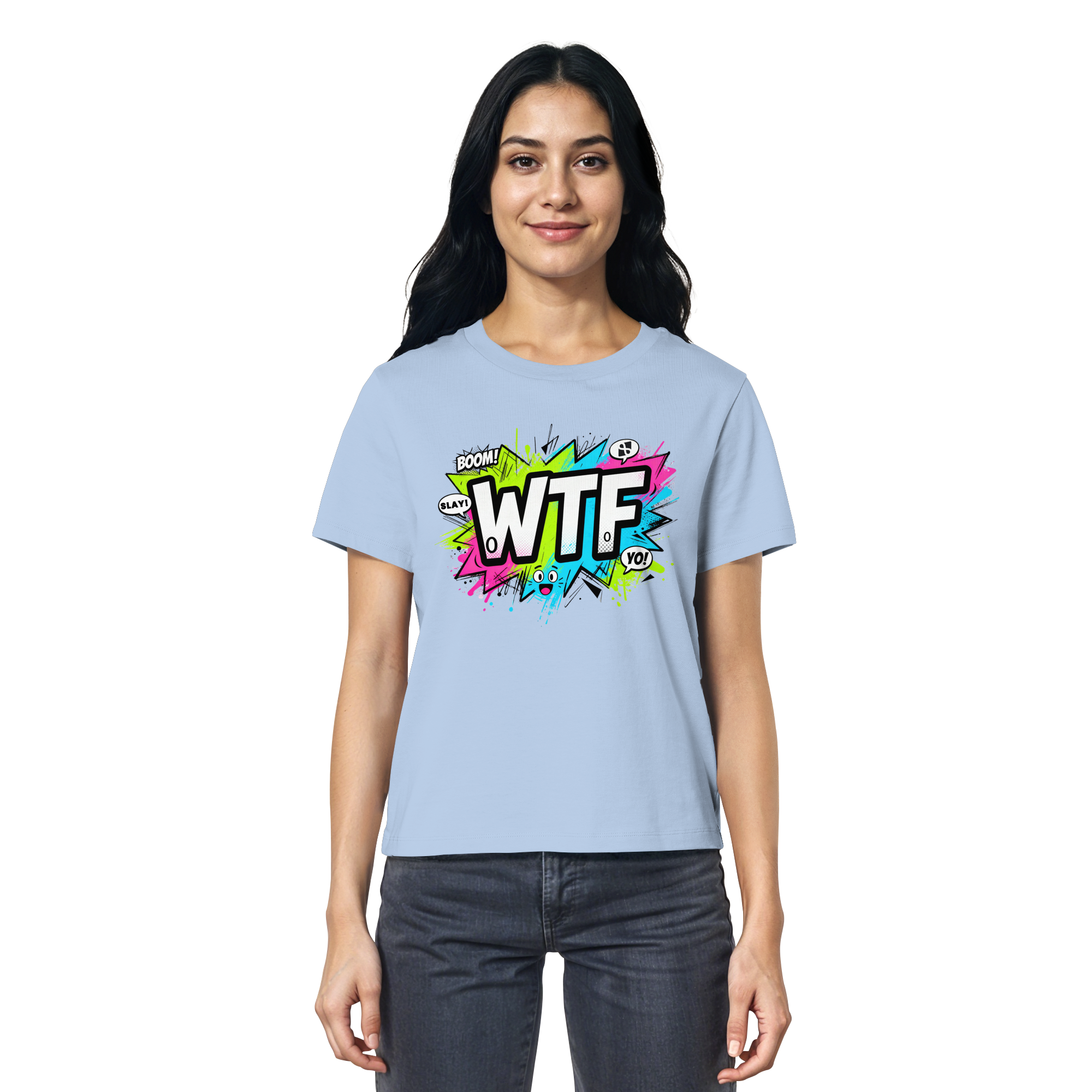 WTF - "Wear The Fair Print" - Ladies Organic Shirt