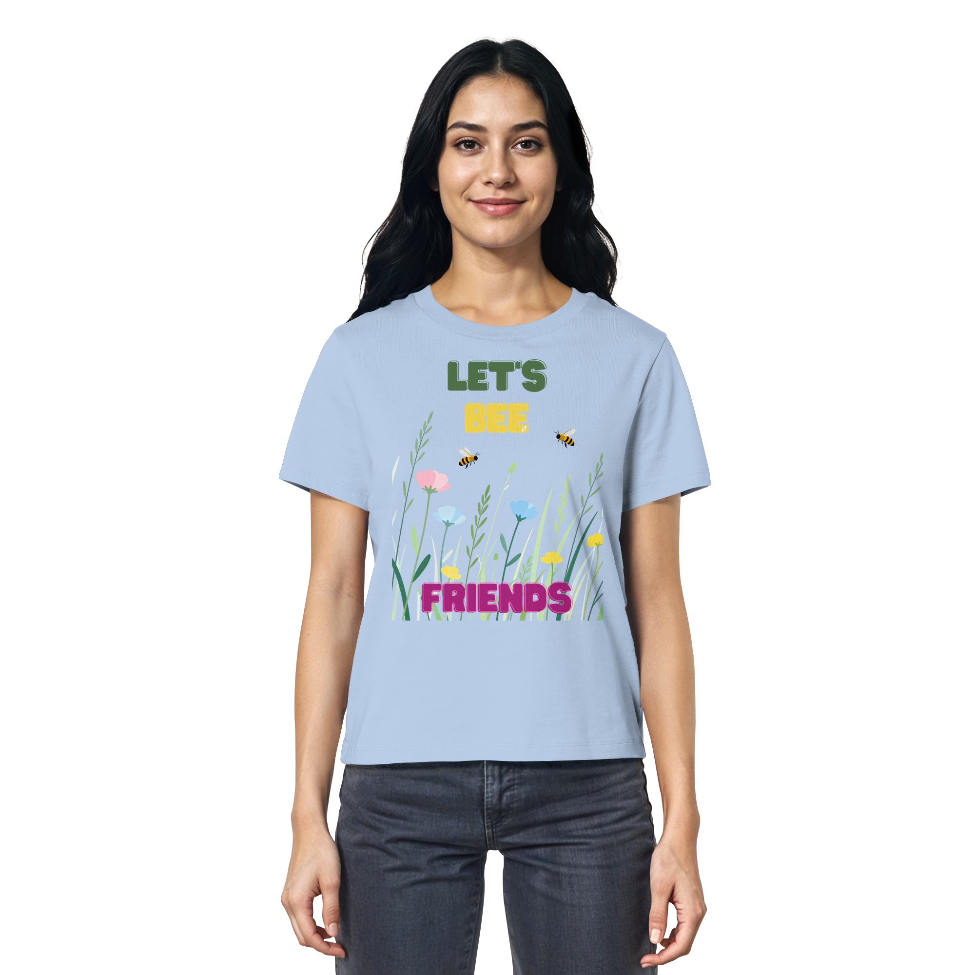 Let's BEE Friends - Ladies Organic Shirt