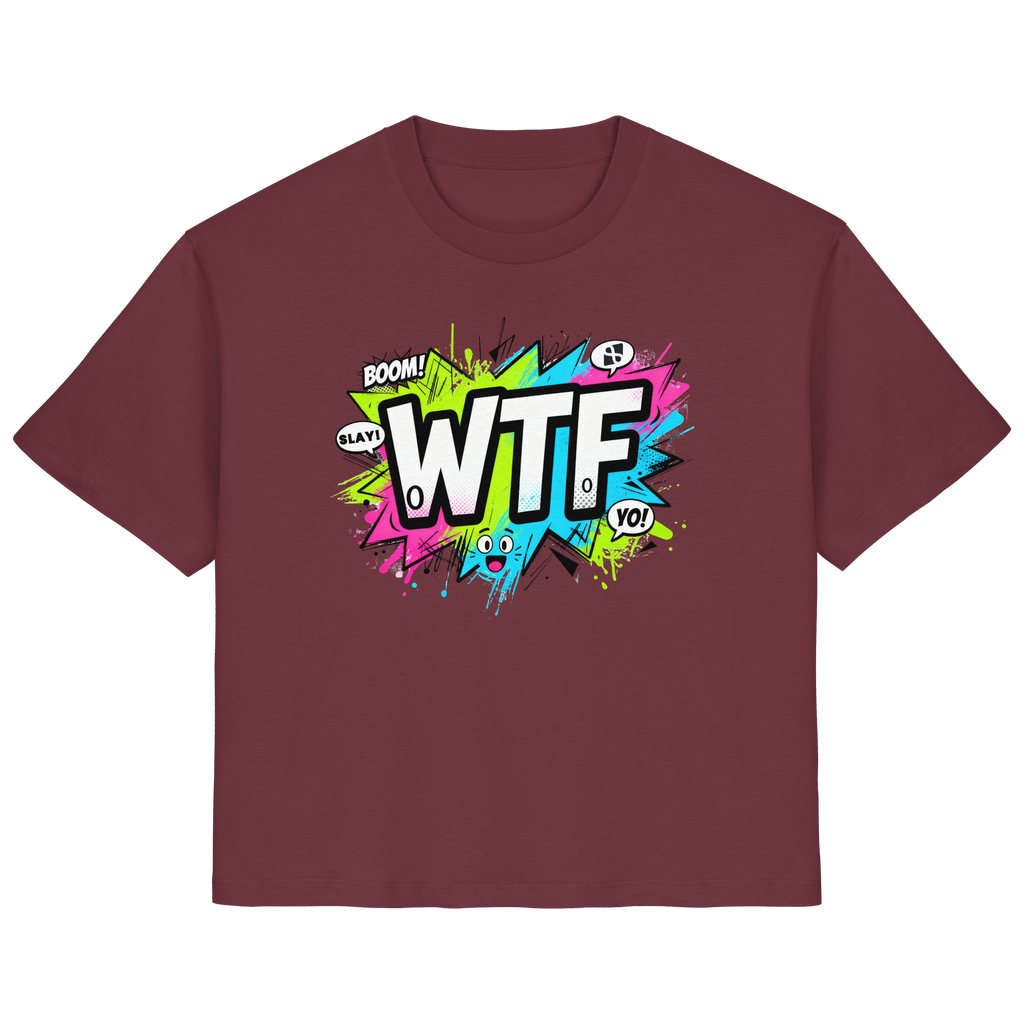 WTF - "Wear The Fair Print" - Ladies Organic Shirt