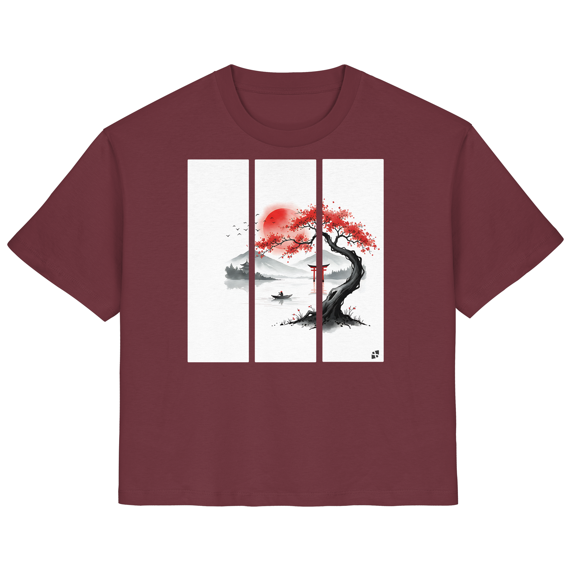 Kirschblüten Vibes - Ladies Organic Shirt